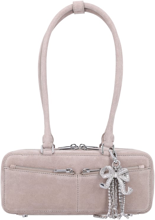 Self-Portrait Baguette shoulder bag with charm