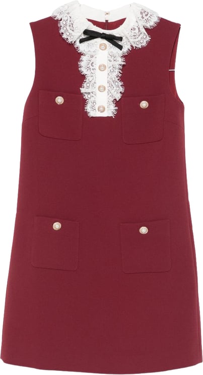 Self-Portrait Dresses Bordeaux