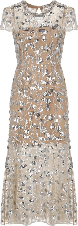 Self-Portrait Dresses Beige