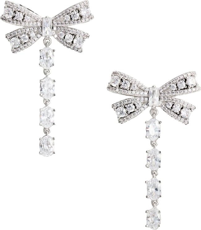 Self-Portrait Bijoux Crystal - Silver