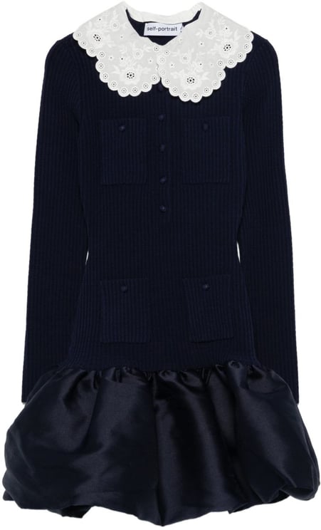 Self-Portrait Dresses Blue