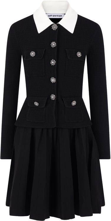 Self-Portrait Dresses Black