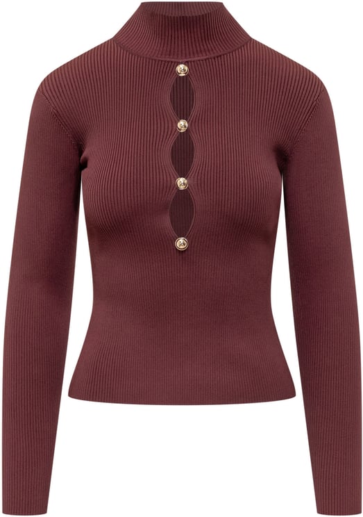 Self-Portrait Top Lavorato Con Cut-Out