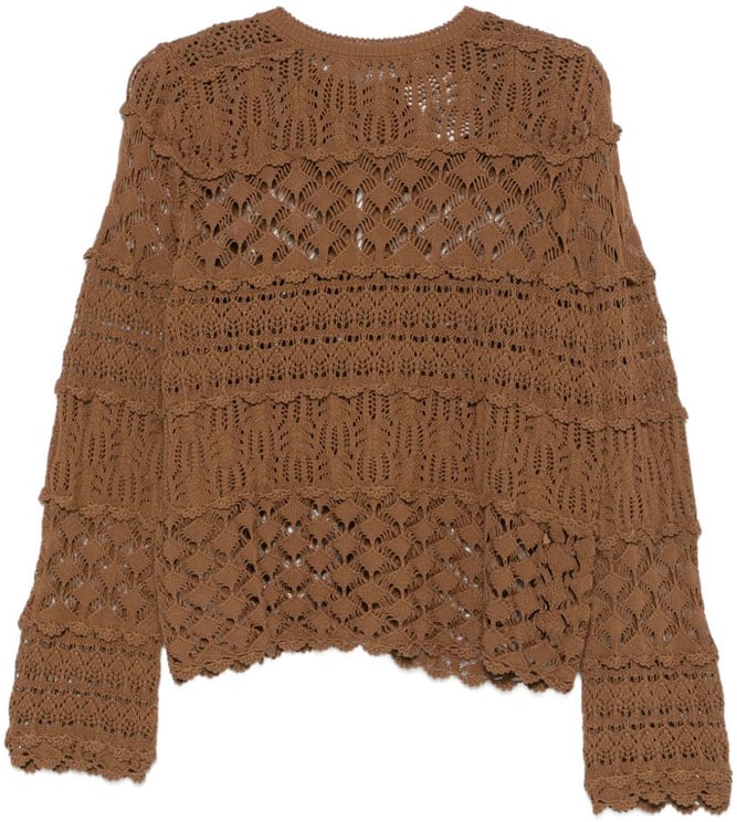 Semicouture Sweaters Beige