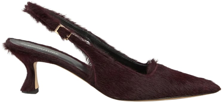Semicouture With Heel Dark Purple