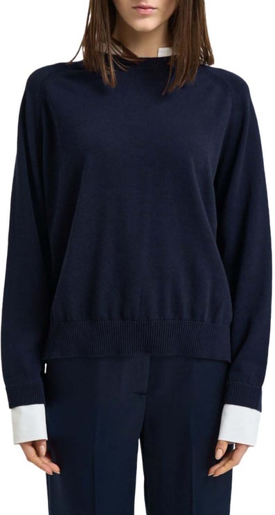 Semicouture Sweaters Blue