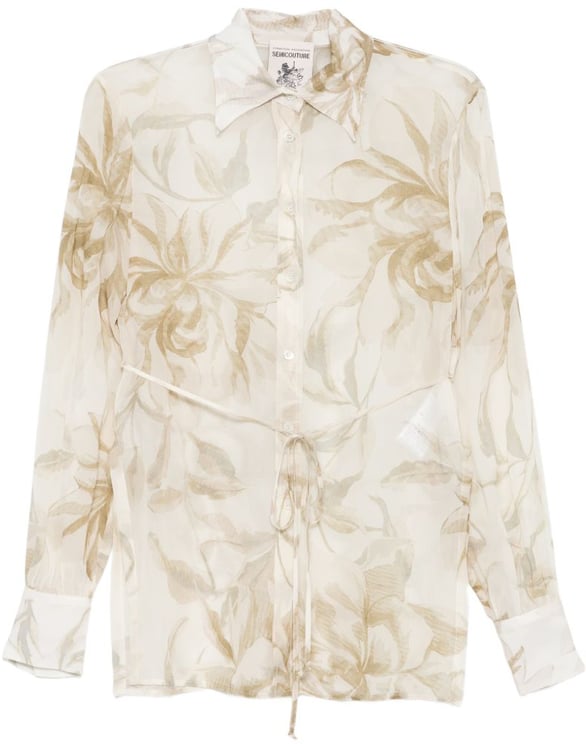 Semicouture Shirts Beige