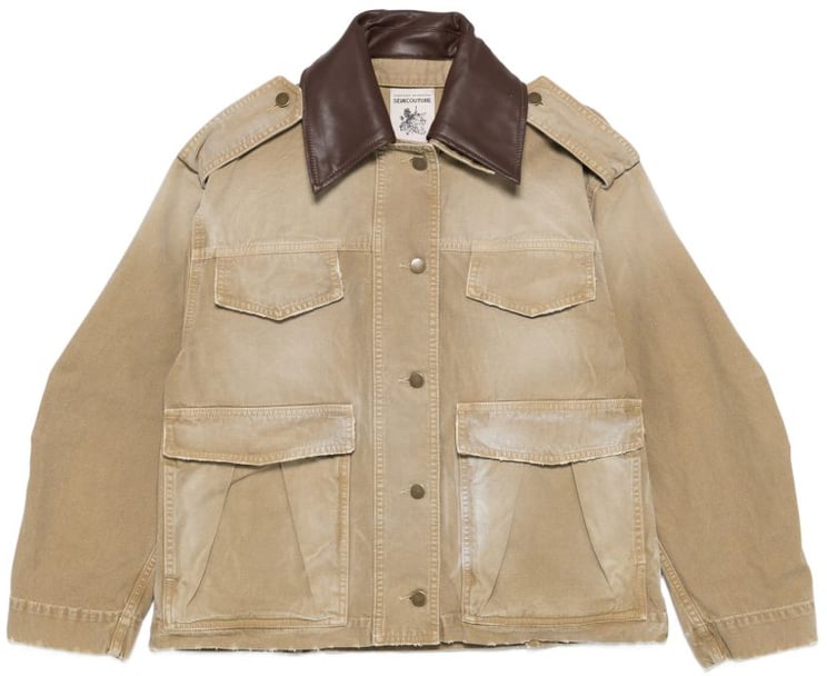 Semicouture Jackets Beige