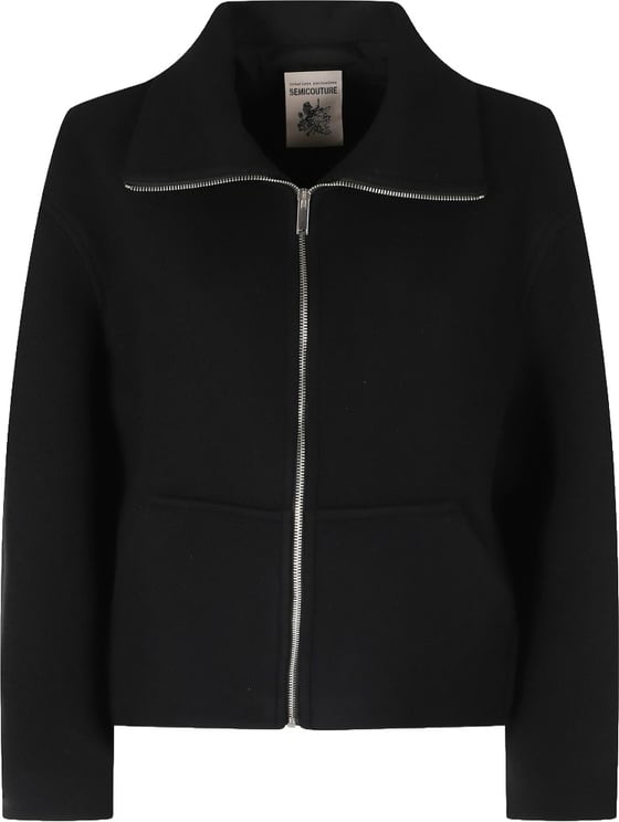 Semicouture Coats Black