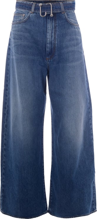 Sportmax Jeans Blu Notte Medio Vintage