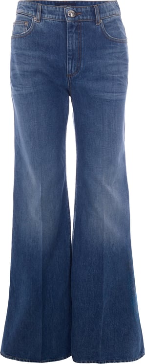 Sportmax Jeans Blu Notte Medio Vintage