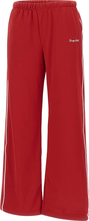 Sporty & Rich Trousers Red
