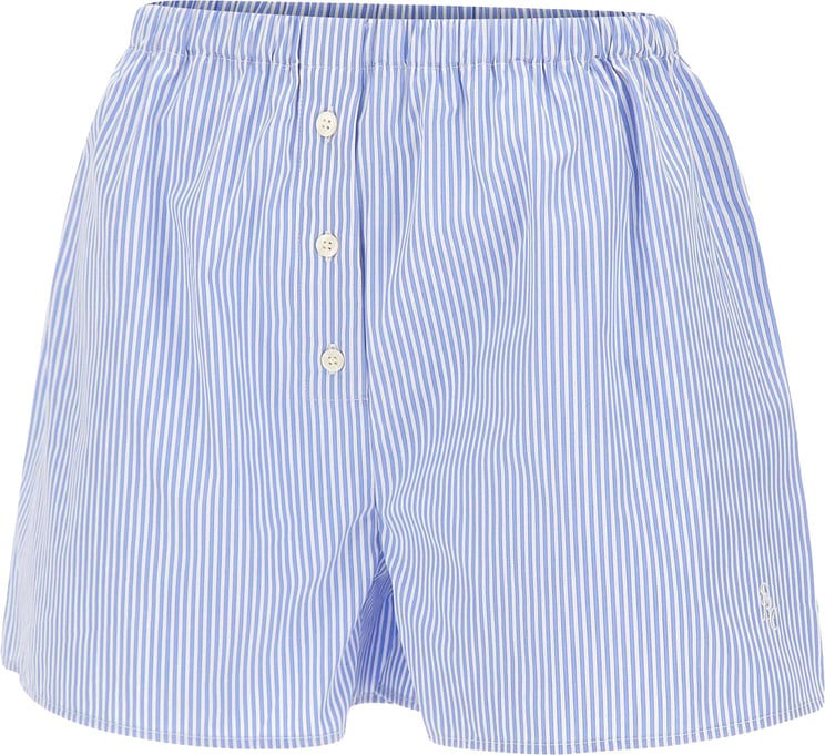 Sporty & Rich Shorts Light Blue