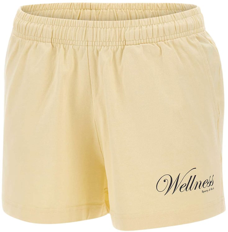Sporty & Rich Shorts Yellow