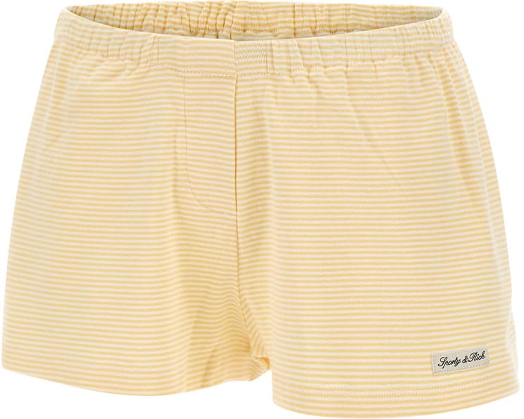 Sporty & Rich Shorts Yellow