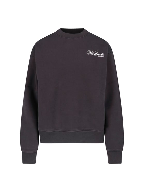 Sporty & Rich Brown Soho Cotton Crewneck Sweatshirt