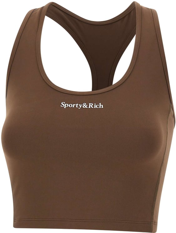 Sporty & Rich Top Brown