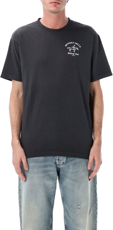 Sporty & Rich Sporty & Rich BH Riding Club cotton T-shirt