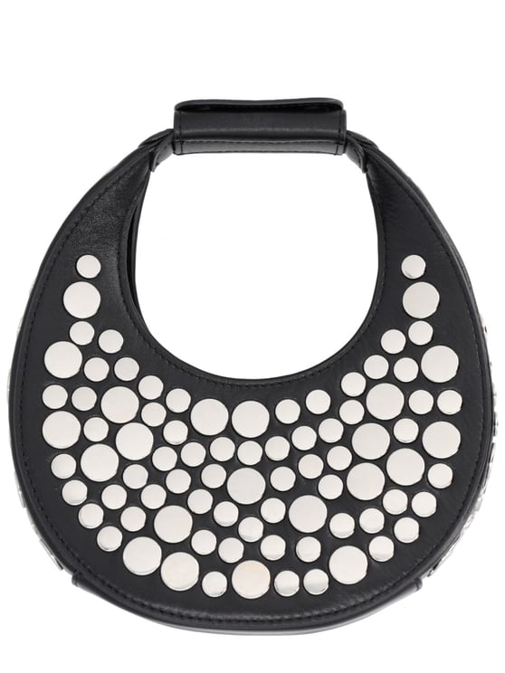 Staud Black Good Night Moon Shoulder Bag