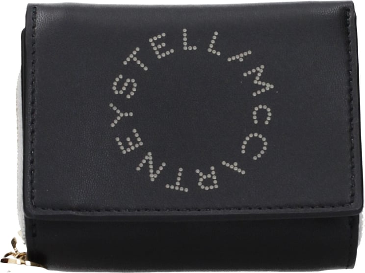 Stella McCartney Stella McCartney Black Leather Wallet
