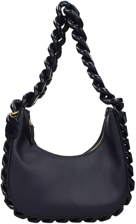 Stella McCartney Stella McCartney Blue Leather Shoulder Bag