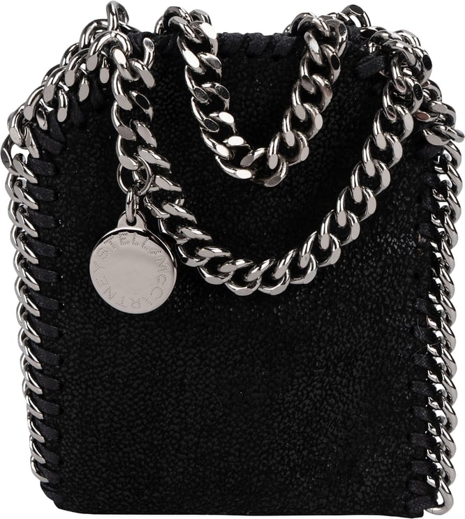 Stella McCartney Stella McCartney Shaggy Falabella Fold Over Micro Tote Crossbody Handbag
