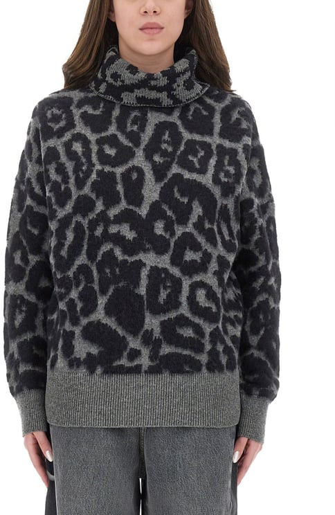 Stella McCartney WOOL AND ALPACA "LEOPARD" SWEATER