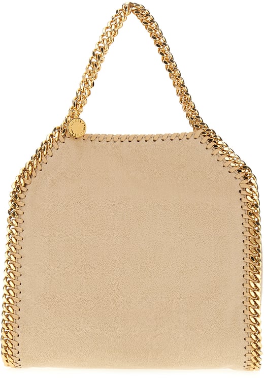 Stella McCartney Stella Mccartney Sand shaggy deer mini Falabella handbag