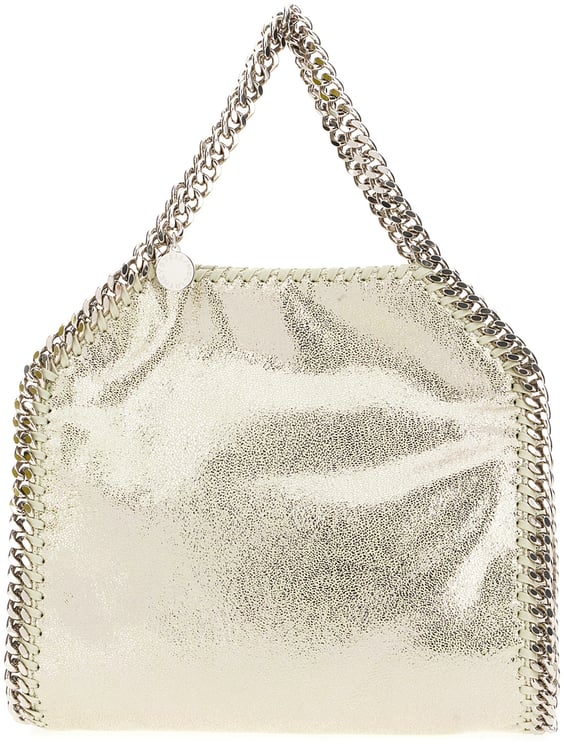 Stella McCartney Stella Mccartney Pastel green synthetic leather mini Falabella handbag
