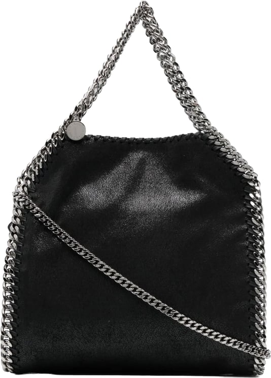 Stella McCartney Compact Shaggy Deer Tote Bag With Recycled Brass Accents