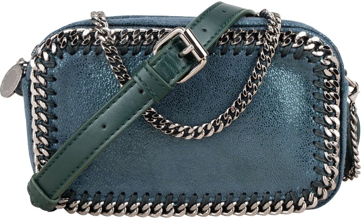 Stella McCartney Stella McCartney Suede Leather Mini Falabella Crossbody Bag