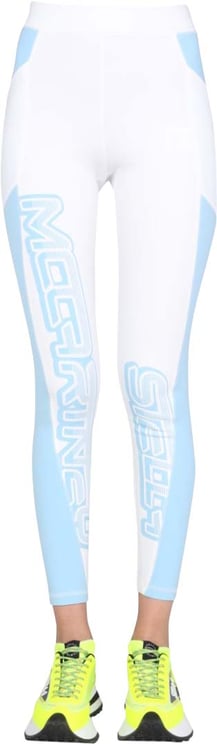 Stella McCartney High-Waisted Leggings With Bold Logo Detailing