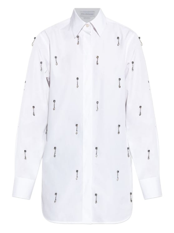 Stella McCartney Cotton Crystal Embellished Shirt