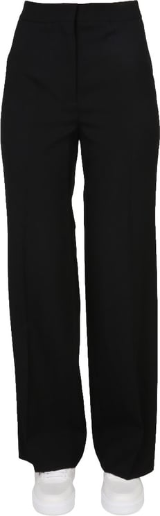 Stella McCartney High-Waisted Black Wide-Leg Pants