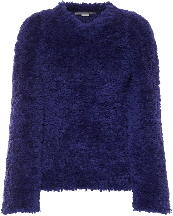 Stella McCartney Elegant blue sweater with long sleeves
