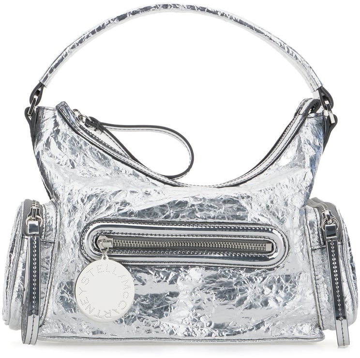 Stella McCartney Stella Mccartney Silver polyester small Dartmoor handbag