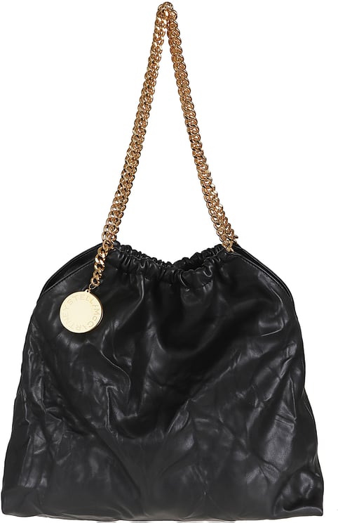 Stella McCartney STELLA McCARTNEY Falabella Medium Drawstring Crinkled Alter Mat