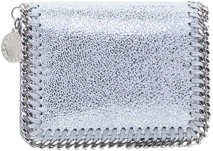 Stella McCartney Portafoglio Laminato con Catena