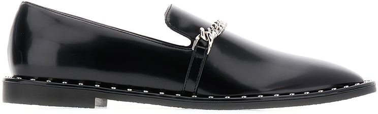 Stella McCartney Stella Mccartney Black alter mat Falabella loafers
