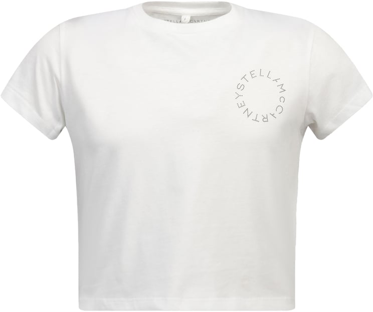 Stella McCartney Stella McCartney Kinder Meisjes T-Shirt In Wit