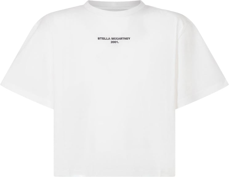 Stella McCartney T-shirt con Piccola Stampa Frontale
