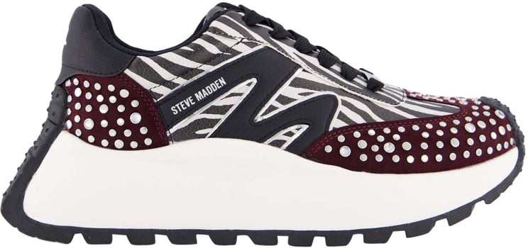 Steve Madden Dames Supercampo Sneaker Rood
