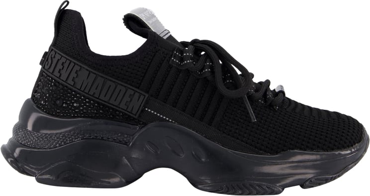 Steve Madden Dames Maxilla-R Sneaker Zwart
