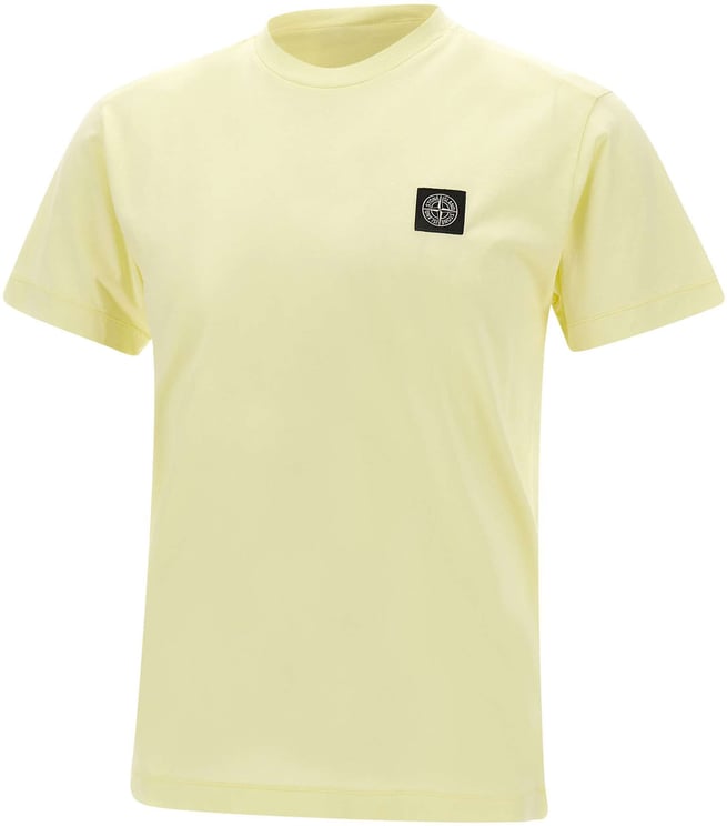 Stone Island T-Shirts And Polos Yellow