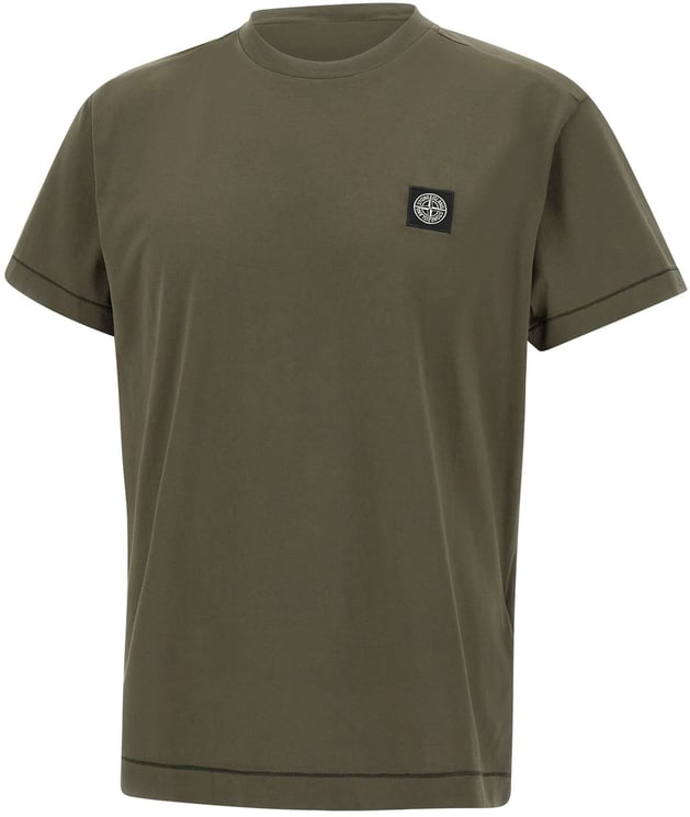 Stone Island T-Shirts And Polos Green