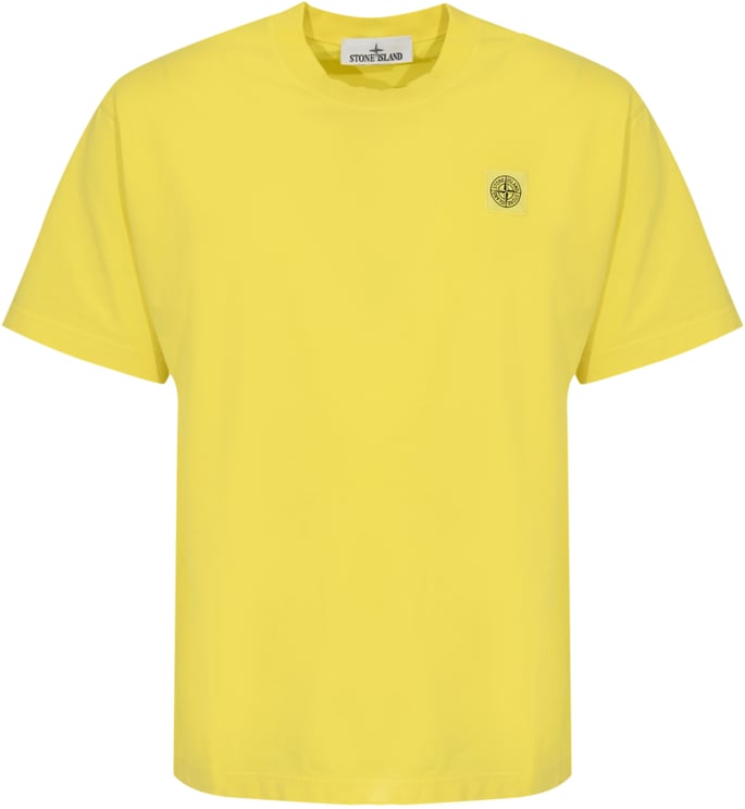 Stone Island T-Shirts And Polos Yellow
