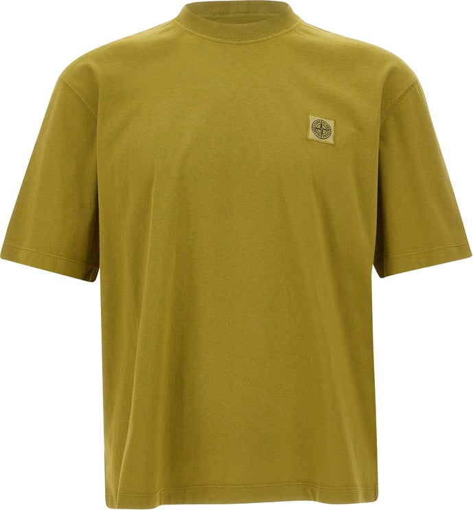 Stone Island T-Shirts And Polos Green