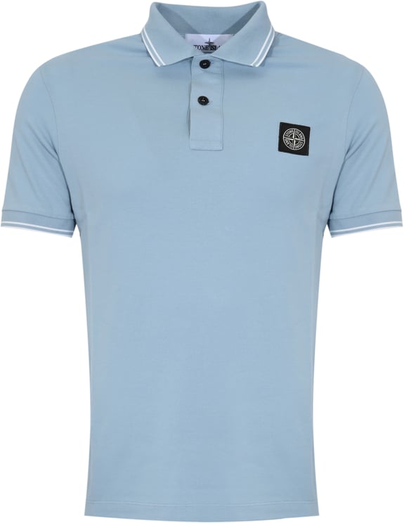 Stone Island T-Shirts And Polos Dust Blue