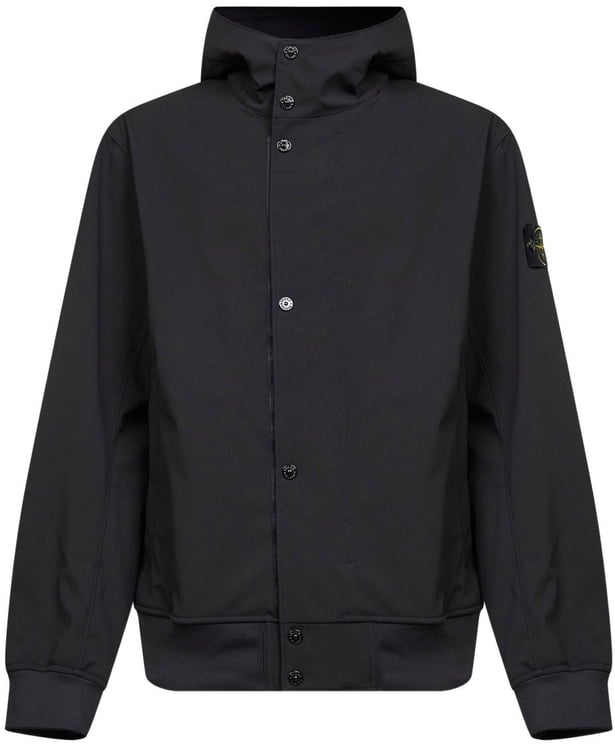 Stone Island Coats Black