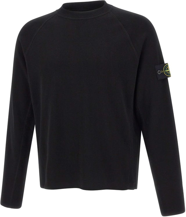 Stone Island Sweaters Black